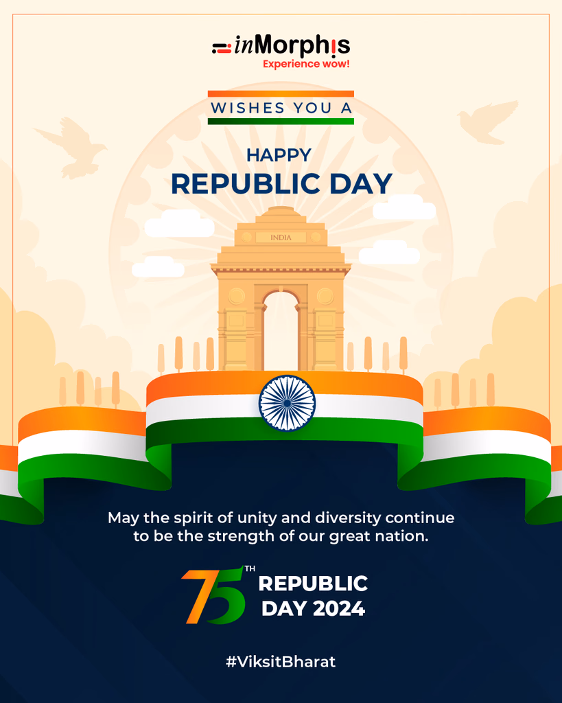 Republic Day creative for inMorphis